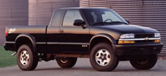 2002 chevrolet  s10