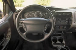 2002 Ford Ranger dashboard