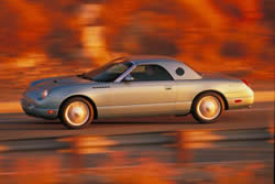 Ford Thunderbird with hardtop