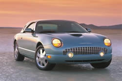 2002 Ford Thunderbird with hardtop