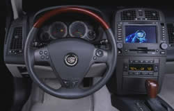 Cadillac CTS  dashboard layout