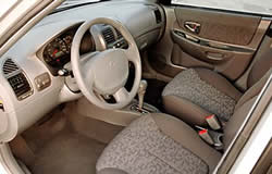 Hyundai Accent interior