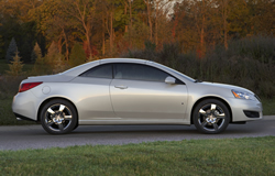 2009 Pontiac G6 Convertible roof up