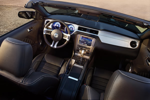 2012 Ford Mustang GT Convertible interior