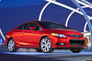 2012 Honda Civic Si Coupe Rallye Red