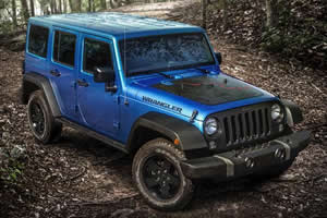 2016 Jeep Wrangler Unlimited Black Bear Edition