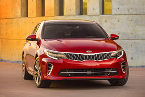 2016 Kia Optima SX - front view