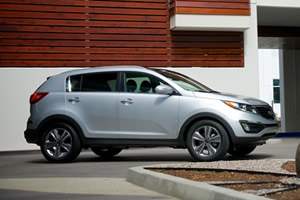 2016 Kia Sportage - front view